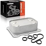 A-Premium Engine Oil Cooler Compatible with Dodge Dart 2013-2016 & Fiat 500 2012-2015, 1.4L