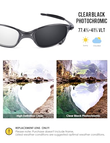 Image of BLAZERBUCK Anti-salt Polarized Replacement Lenses & Sock Kit for Oakley Juliet Sunglass