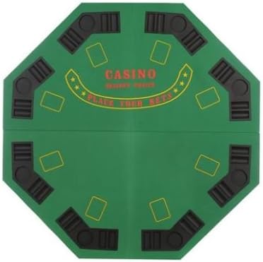 4 Fold Casino Table - GREEN - Board Game - Paroh