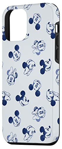 Coque iPhone 12 mini Disney Mickey Minnie Mouse retro case art