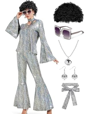 Ragelion Disfraz Disco Mujer,Disfraz Años 70 Mujer Hippie Disfraces de Carnaval | Ya disponible en tu tienda friki favorita! En mundofriki.es! Ragelion Disfraz Disco Mujer,Disfraz Años 70 Mujer Hippie Disfraces de Carnaval | Ya disponible en tu tienda friki favorita! En mundofriki.es!