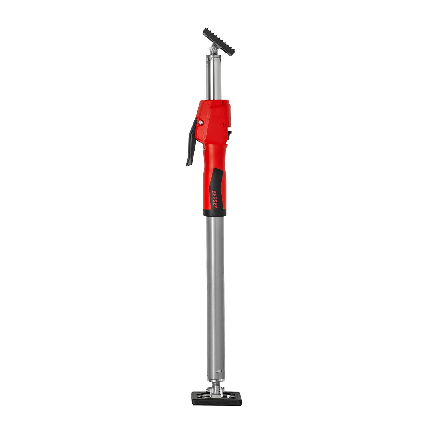 BESSEY Decken- und Montagestütze STE90 mit Pumpgriff, Verstellweg 575-910 mm, äußerst stabile Konstruktion durch hochbelastbare Stahlrohre, Einhandbedienung, Gewicht 1,80 kg