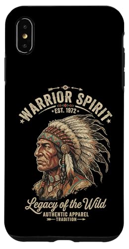 Warrior Spirit Chief Headdress Legacy �g���C�o���A�[�g �A���e�B�[�N�� �X�}�z�P�[�X iPhone XS Max �p
