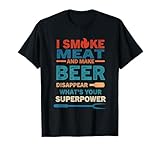 I Smoke Meat And Make Beer Disappear Vintage