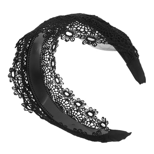 Bandeau en dentelle cheveux solution coiffure vintage élégante