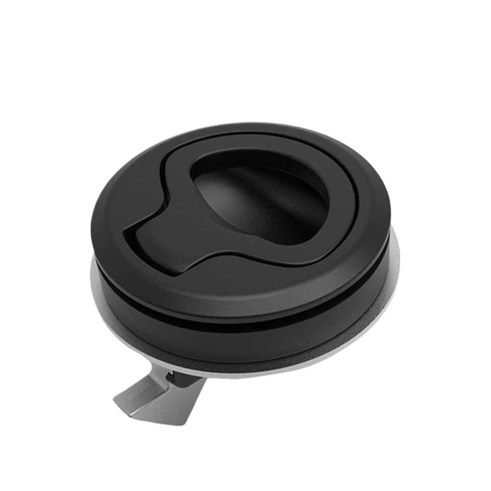 RV Door Lock Flush Pull Hatch Slam Latch Compatible with Boat Marine Kayak RV Cabinet Door Caravan Trailers(1PCS 3.8cm)