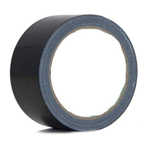 Ruban Adhésif Noir Étanche 2 Rouleaux 48 Mm X 13 Y Ruban Adhésif en Toile De Canard pour Emballage, Reliure De Livres, Auto-Adhésif Solide 12 M De Long Idéal pour L'Artis,