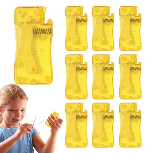 Enhebrador de agujas de bordado, enhebrador de agujas de acolchado, bordado portátil para ancianos, herramienta de enhebrado de acolchado