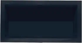 NICHO DE PAREDE P/EMBUTIR BANHEIRO COZINHA 30CM X 60CM - GERPLAST (Preto)