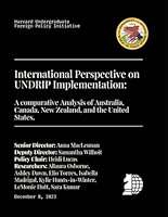 International Perspective on UNDRIP Implementation B0CQJKMHGT Book Cover
