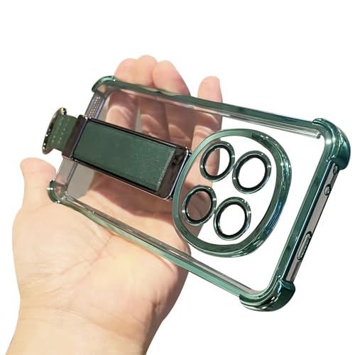 LUNBER-ARMOR�EFor Redmi Note 15 Pro �P�[�X �N���A �����Y�J�o�[�t�� ���� �x���g ���b�L �X�g���b�v�� For ���b�h�~�[ �m�[�g15 �v�� (�N���A�O���[��)