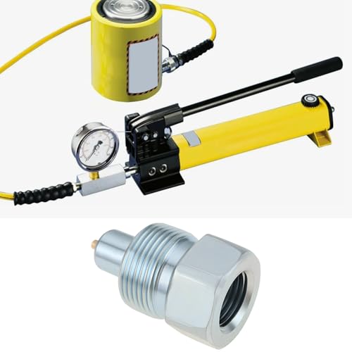 Image of Hydraulic Jack Male Coupler Replacement Fitting Suitable for Most Hydraulic Jacks, 38x20mm