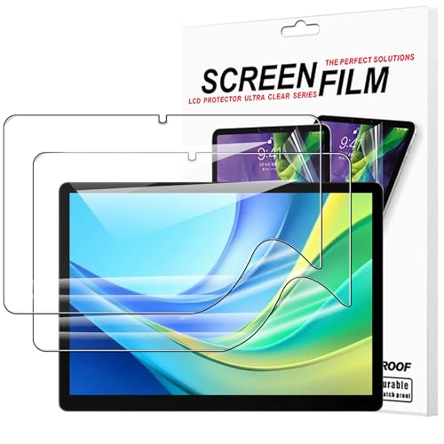 Film protecteur DOOGEE Tab E3 Max 14 pouces - Lot de 2 protections d'écran souples transparentes