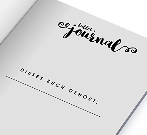 Dékokind® Bullet Journal: Ca. A4-Format • 100 Seiten, Punktraster Notizbuch mit Register • Dotted Grid Notebook, Punktkariertes Papier, Zeichenbuch • ArtNr. 25 Garten Eden • Vintage Softcover