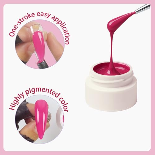 Set de 24 colores esmalte gel para uñas pintura miniatura 3