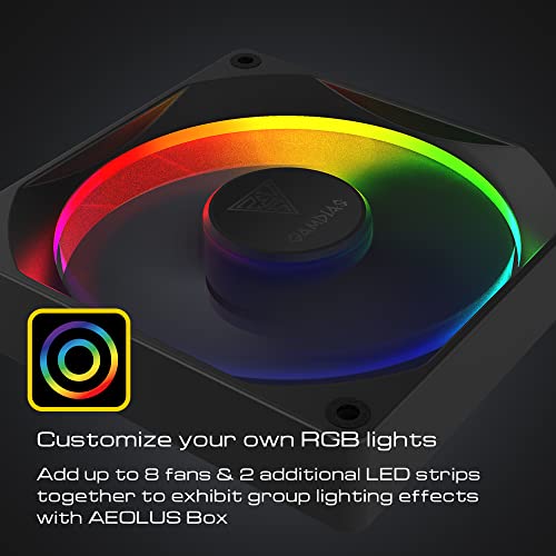Image of GAMDIAS Aeolus M3 1204 Performance 4 Fan KIT