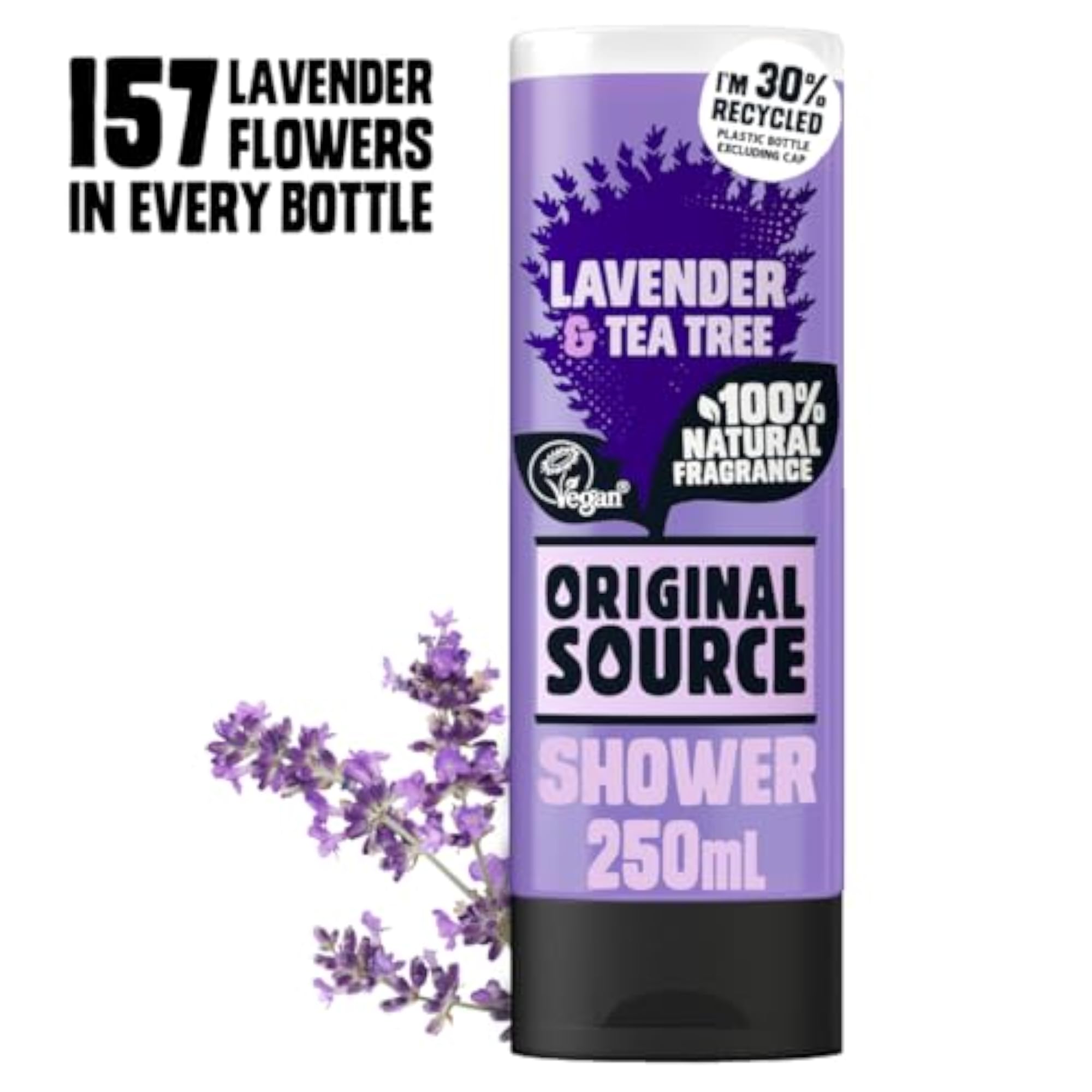 Lavender & Tea Tree Shower Gel, 250ml