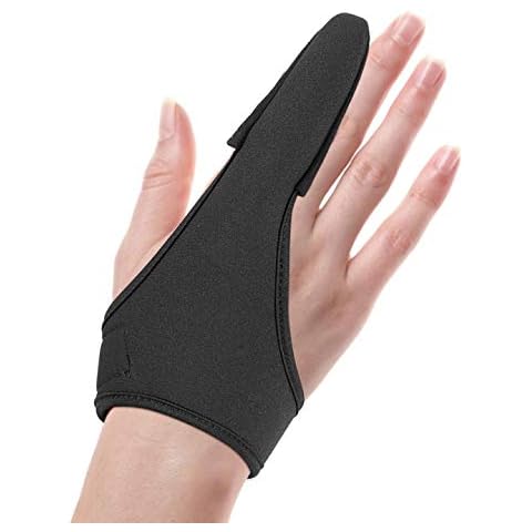 Guante de Pesca Yosoo Health Gear con Protector de Dedo Índice Antideslizante Cover