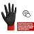 DULFINE Safety Work Gloves PU Coated for Men and Women-12 Pairs,Red Seamless Knit Glove with Two Fingers Touchscreen,Ideal for General Duty Work (Large)
