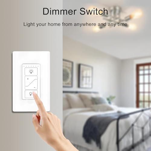Greenbell GB-DIMMER-1P Switch With Wireless Remote Control, Dimmer Light Switch thumb #1