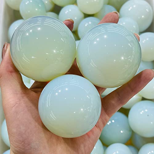 Ópalo de cristal natural pulido a mano, piedra preciosa curada de calidad coleccionista 3