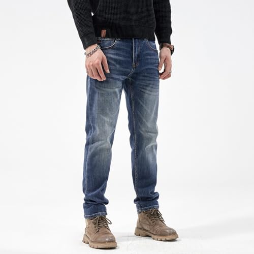 Jeans Pants Trousers Denim Spring and Autumn Men's Slim Fit Classic Long3