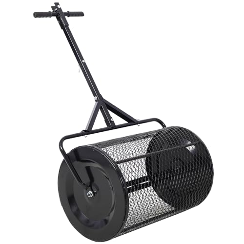 Rastrillo esparcidor de turba y compost 36 pulg miniatura 3