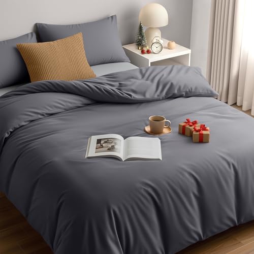 Utopia Bedding Bettwäsche 200x200 Set - Mikrofaser Bettbezug 200x200 cm +...