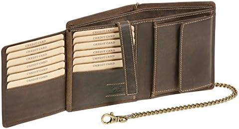 Portachiavi In Vera Pelle LEAS - Stile Vintage, Regalo Elegante Per Uomo O Donna - Foto 8