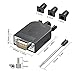 JUXINICE 2Packs DB9 Serial Adapters No Soldering Needed. D-SUB 9-pin RS232 RS485 Adapter to Terminal Connector Signal Module with Bolts Nuts and Screwdriver (1PCS Male+1PCS Female)