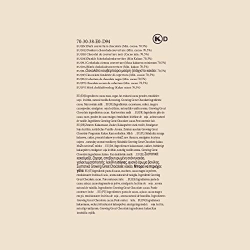 Chocolate negro en gotas Callebaut 70% bolsa de 400 gramos - Imagen 5