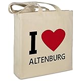 Material:100% Baumwolle Stofftasche mit Stadt/Ort \