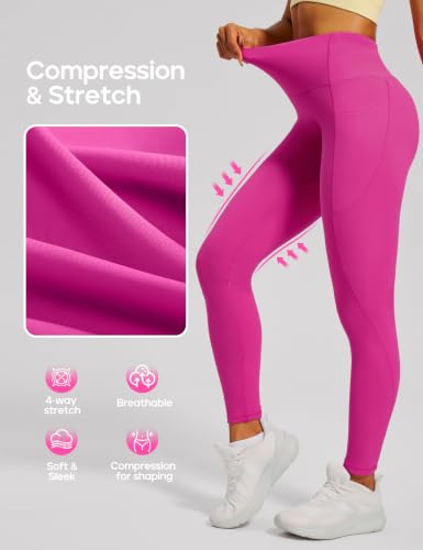 Image of Heathyoga Scrunch Butt Lifting Leggings with Pockets for Women Yoga Pants