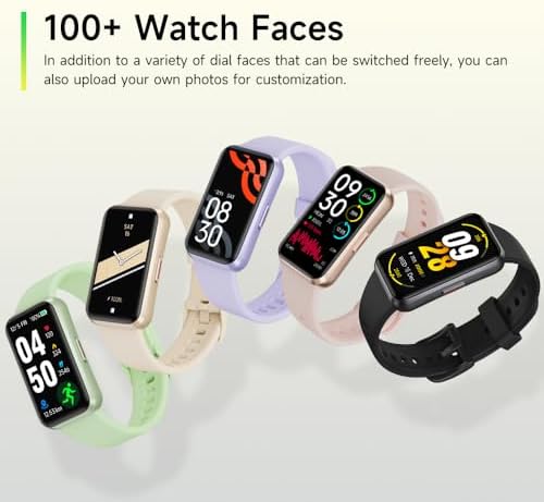 USMECBL Fitness Tracker, Blood Oxygen Heart Rate Sleep 24/7 Health Monitor/Calorie Steps Counter Pedometer Activity Smart watchs/Notifications for Android/iOS Men Women — view 5