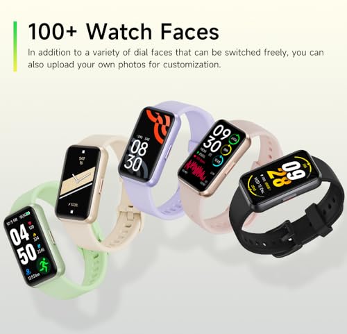 USMECBL Fitness Tracker, Blood Oxygen Heart Rate Sleep 24/7 Health Monitor/Calorie Steps Counter Pedometer Activity Smart watchs/Notifications for Android/iOS Men Women by USMECBL - Used condition - Image 6