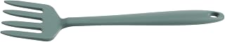 VALICLUD Tenedor De Silicona Para Pasta Resistente Al Calor Multifunción Para Mezclar Ensaladas y Cocinar Utensilio De Cocina Antiadherente Color Verde Medio