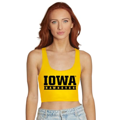 Image of Lojobands Women's College Gameday Outfit Tank Top Tailgate Crop Top One Size Fits Most