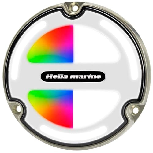 HELLA Marine Apelo A3 RGB Unterwasserleuchte Bronze