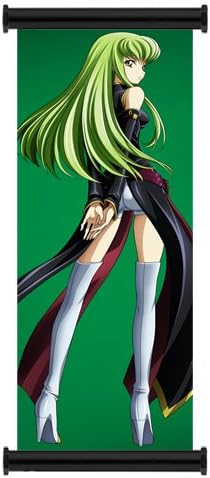 Code Geass C.C. Anime Fabric Wall Scroll Poster (16"x48") Inches