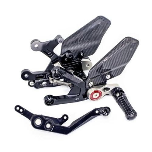 Cale-pied Arrière Carbone Haute Résistance pour Fixation Moto CBR1000RR