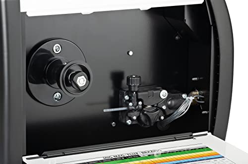 Telwin MAXIMA 200 SYNERGIC - Saldatrice inverter a filo, 230V, Nero/Bianco - 10