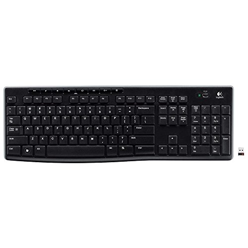 Logitech K270 Clavier sans Fil, Clavier QWERTY Néerlandais - Noir