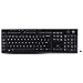 Produktbild Logitech K270 Kabellose Tastatur für Windows, US QWERTY-Layout - Schwarz