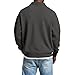 THMENKHT Long Sleeve Polo Shirts For Men Casual Button Down Shirt Mokaloha Mens Shirt Golf Pullovers For Men Waffle Sweatshirt V Neck Stand Collar Clothes Fashion Fall Sweater