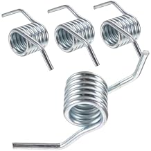 4pcs Jack Spring Hydraulic Jack Handle Spring Automotive Hydraulic for Car Horizontal Return Horizontal Return Heavy Springs Accessories Silver Iron