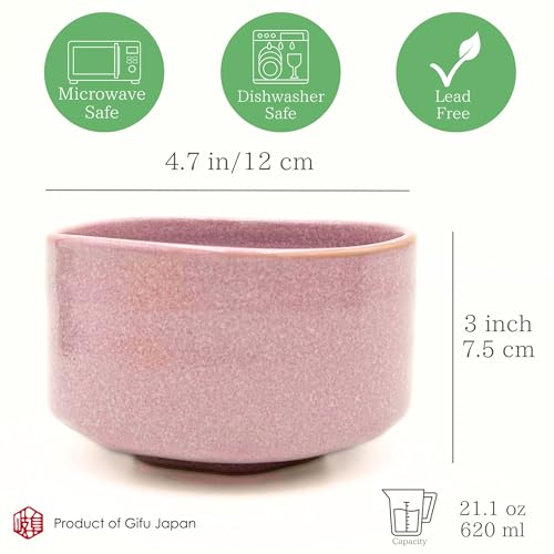 Product of Gifu Japan Ceramic Matcha Bowl