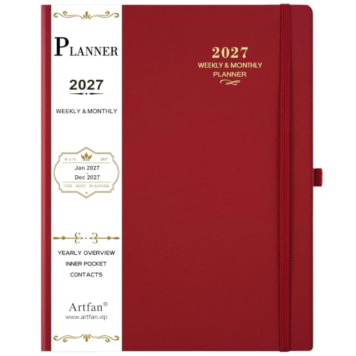 2027 Planner - Planner 2027, Weekly and Monthly Planner