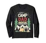 Photo Gallery camp dad - adventure always awaits - retro father s day maglia a manica Photo Gallery camp dad - adventure always awaits - retro father s day maglia a manica