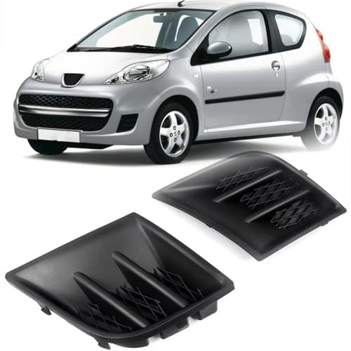 Marco de faro antiniebla para Peugeot 107 (2009-2012): repuesto de parachoques inferior 4