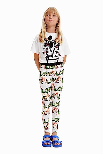 Desigual Leggings Garden Filles idéal pour l'école et les loisirs